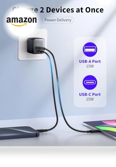 30W USB C Fast Charger Block — Chargers, wegear