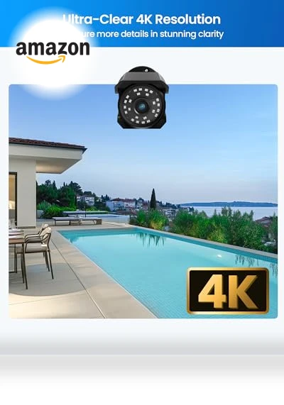 4K 8CH PoE Security Camera System — Security Cameras, ZOSI