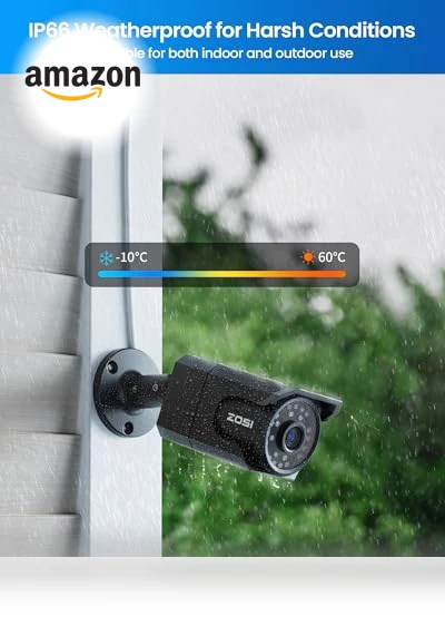4K 8CH PoE Security Camera System — Security Cameras, ZOSI