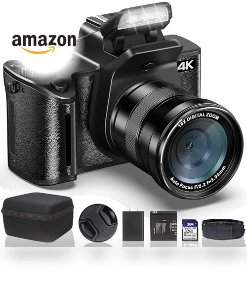 4K Digital Camera for Photography — Camcorder, banflower