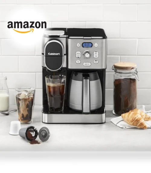 Coffee Center 10-Cup Thermal Coffeemaker and Single-Serve Brewer — Coffee & Espresso Combos, Cuisinart