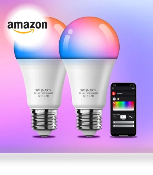 Color Changing Smart Light Bulbs — LED, Nowepai