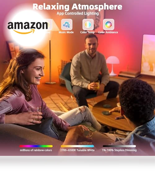Color Changing Smart Light Bulbs — LED, Nowepai