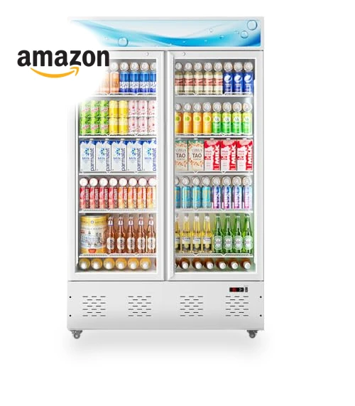 Commercial Beverage Refrigerator with Glass Door — Drink Coolers, ECEVT