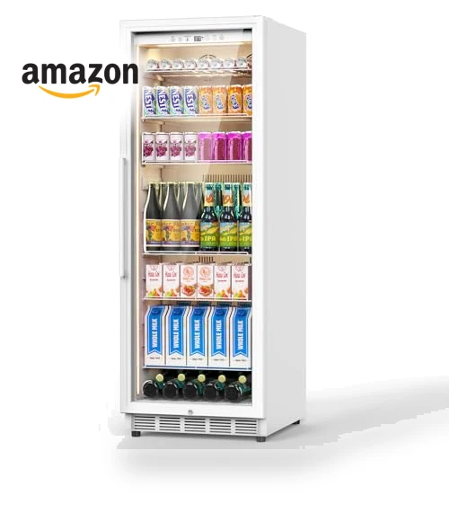 Commercial Display Refrigerator with Glass Door — Drink Coolers