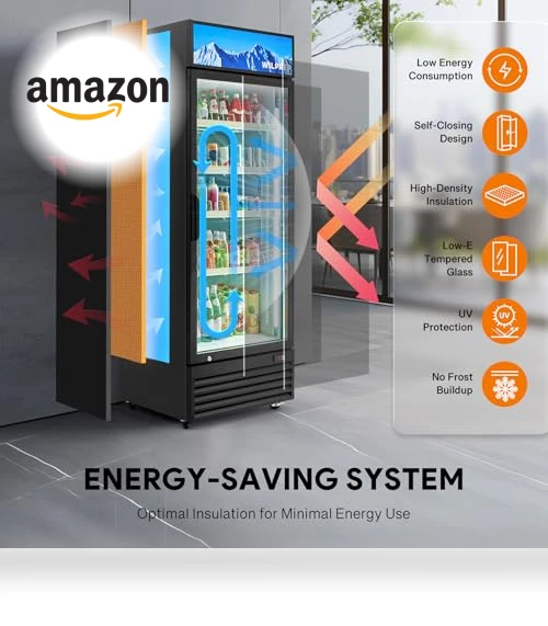Commercial Refrigerator — Drink Coolers, Wilprep