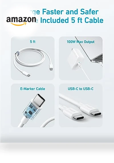Compact and Foldable 100W USB C Charger — Chargers & Adapters, Anker