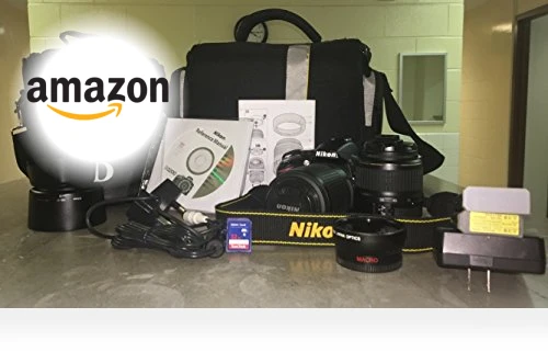 Digital SLR Camera with Dual VR Zoom Lenses — Professional DSLR Cameras, Nikon