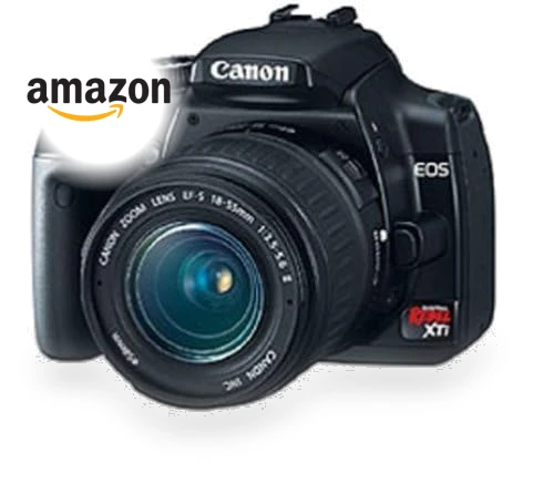 DSLR Camera with 18-55mm Lens — Professional DSLR Cameras, Canon