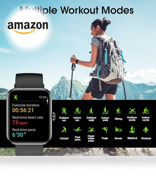 Fitness Tracker Smart Watch — Smartwatches, TYKOIT