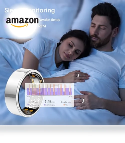 Health Tracker Ring — Wearable Accessories, Tiantianka