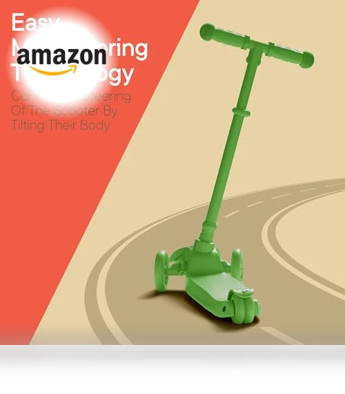 Mini 3 Wheel Scooter for Kids — Electric Vehicles, Campior