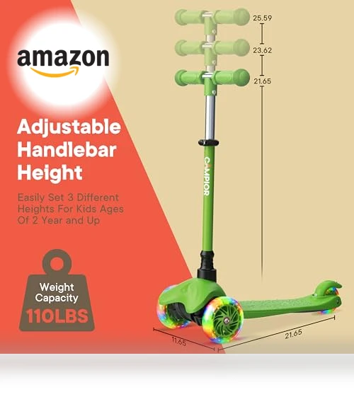 Mini 3 Wheel Scooter for Kids — Electric Vehicles, Campior