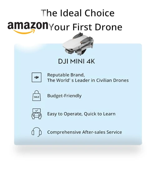 Mini 4K Camera Drone Combo — Drones, DJI