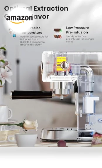 Professional Espresso Maker with Milk Frother — Coffee & Espresso Combos, Gevi