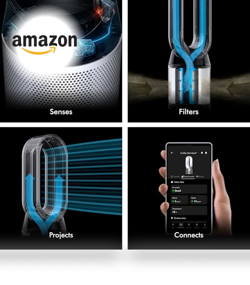 Purifier Hot+Cool — HEPA Air Purifiers, Dyson