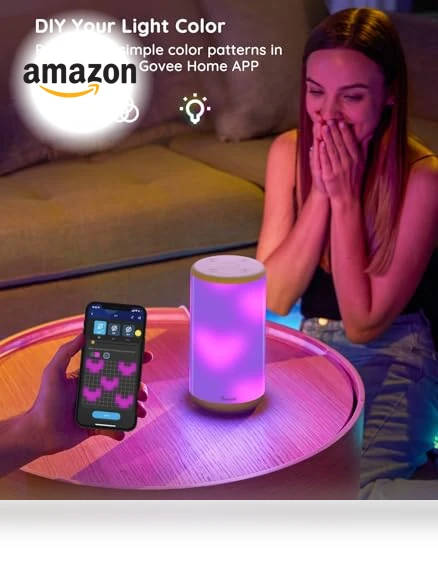 RGBIC Table Lamp — Creative Lighting Solutions, Govee
