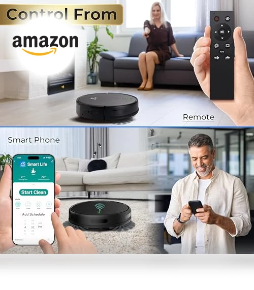 Robot Vacuum and Mop Combo — Smart Cleaning Robots, SereneLife