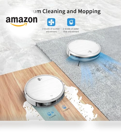Robot Vacuum and Mop Combo — Smart Cleaning Robots, MAMNV