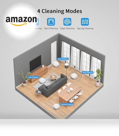Robot Vacuum and Mop Combo — Smart Cleaning Robots, MAMNV