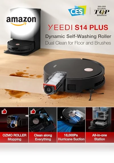 Robot Vacuum and Mop — Smart Cleaning Robots, YEEDI
