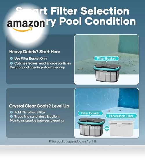 Scuba X1 Cordless Robotic Pool Cleaner — Automated Pool Maintenance, AIPER
