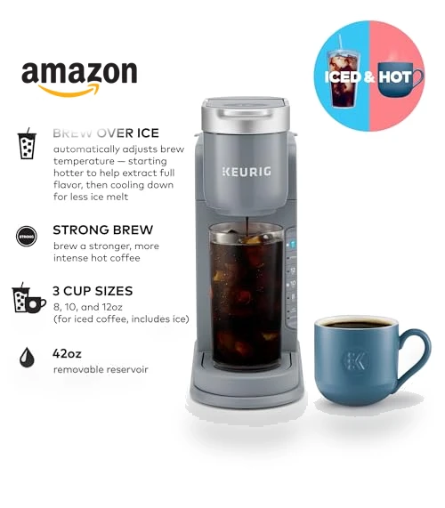 Single Serve K-Cup Pod Iced Coffee Maker — Coffee Makers, Keurig