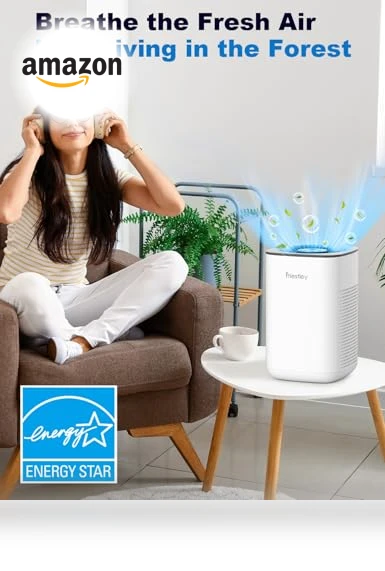 Small Air Purifier with Essential Oil Diffuser — Activated Carbon Air Purifiers, Priestley