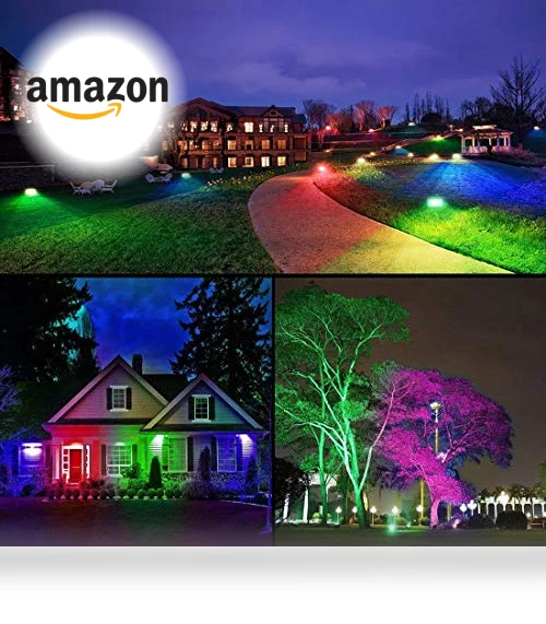 Smart LED Flood Light — Outdoor Security & Flood Lighting, MELPO