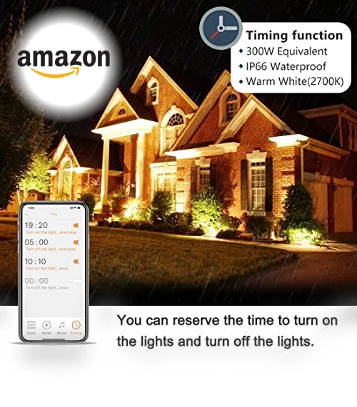 Smart LED Flood Light — Outdoor Security & Flood Lighting, MELPO