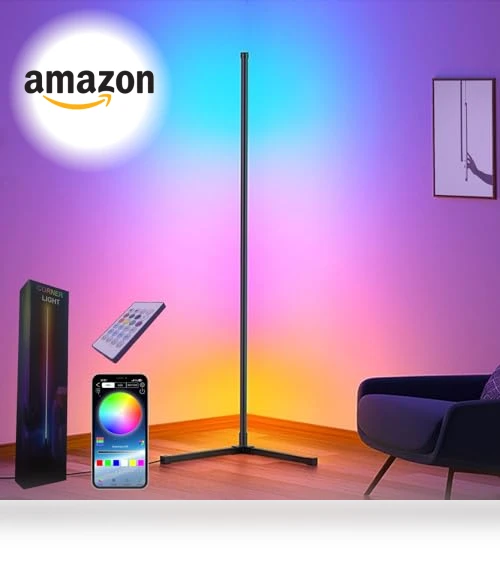 Smart RGB LED Corner Lamp — Standing Lights, Sotipevs