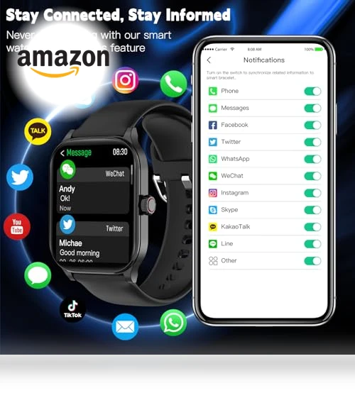 Smart Watch with Health Monitoring — Smartwatches, Odsslgw
