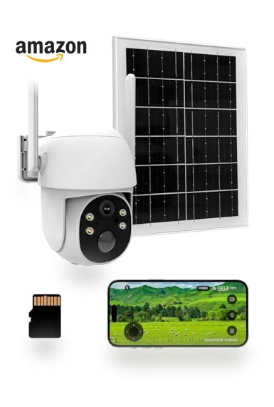 Solar Security Camera — Smart Home Security, MOES