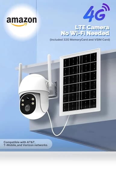 Solar Security Camera — Smart Home Security, MOES