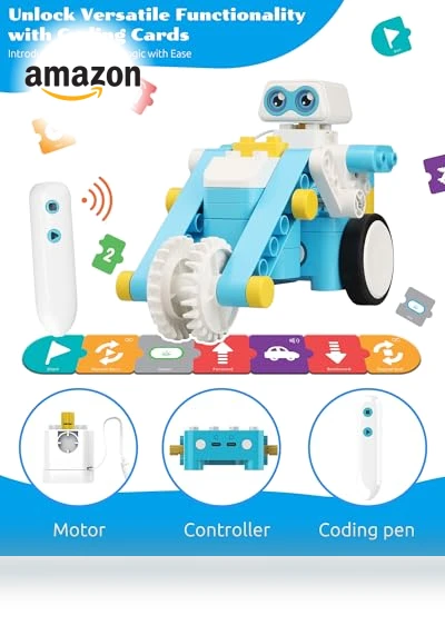 STEM Card & Pen Coding Robot Kit for Kids — Construction Kits, Whalesbot