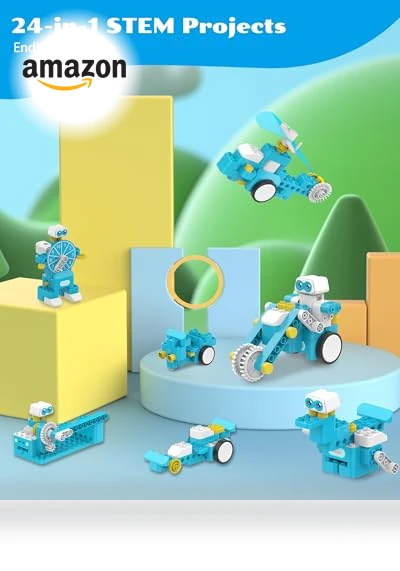 STEM Card & Pen Coding Robot Kit for Kids — Construction Kits, Whalesbot