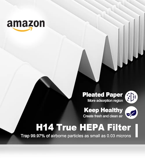 True HEPA Replacement Filter — Activated Carbon Air Purifiers, PETOX
