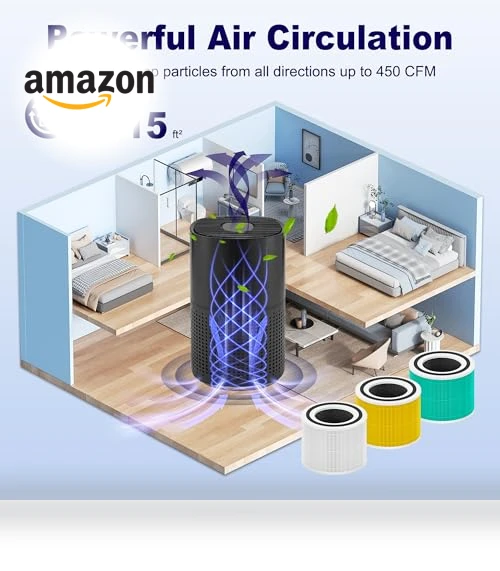 True HEPA Replacement Filter — Activated Carbon Air Purifiers, PETOX