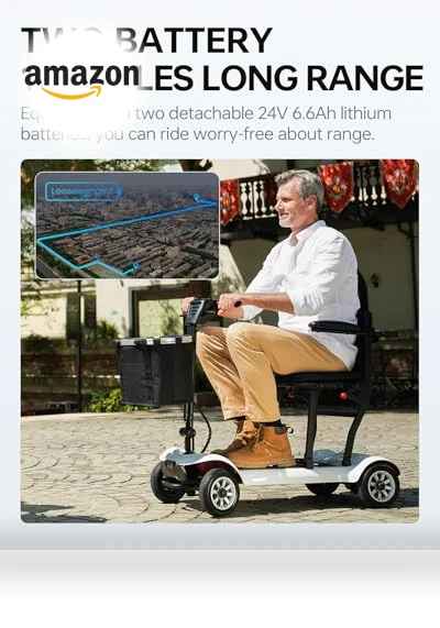 Ultra Lightweight Mobility Scooter — Push Scooters, PAISEEC