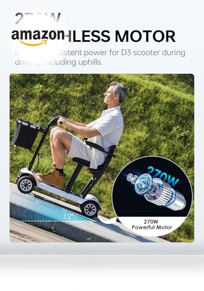 Ultra Lightweight Mobility Scooter — Push Scooters, PAISEEC