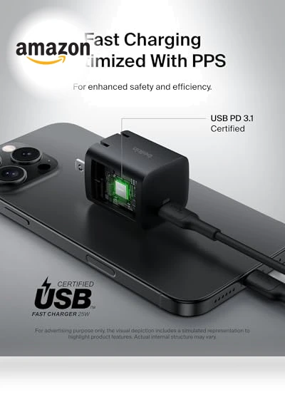 USB C Charger Block 25W (2 Pack) — Chargers, Belkin
