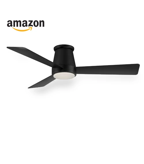 3-Blade Flush Mount Smart Home Ceiling Fan — Ceiling Fan Lighting Solutions, WAC Lighting
