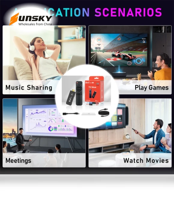 4K HD Bluetooth Android TV Stick — Streaming Devices, TV98