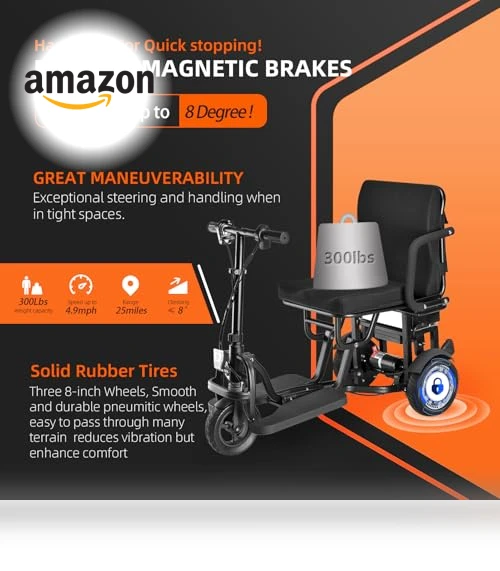 Airline Approved Lightweight Mobility Scooter — Push Scooters, MUJO