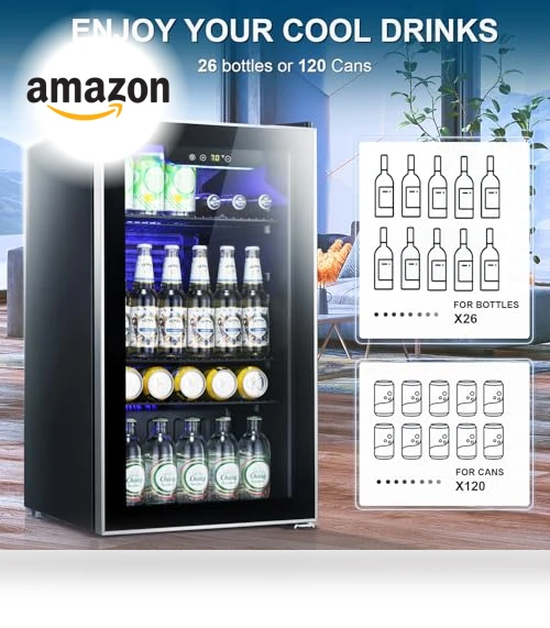Beverage Refrigerator — Drink Coolers, Antarctic Star