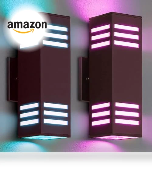 Color Changing Outdoor Wall Lights — Outdoor Wall Lighting, WISELUME