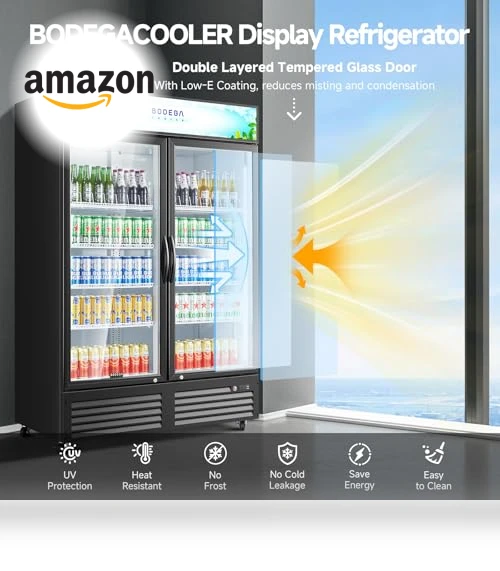 Commercial Merchandiser Refrigerator — Mini Fridges, BODEGA