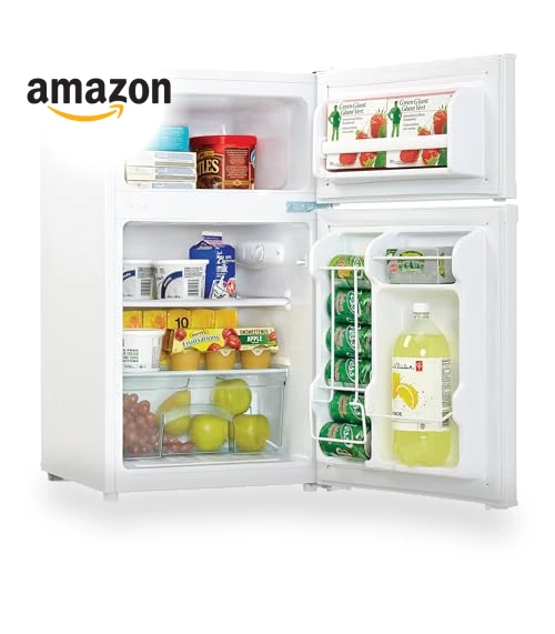 Compact Refrigerator with Freezer — Mini Fridges, Danby
