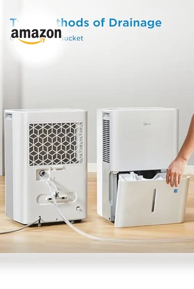 Energy Star Certified Dehumidifier — Air Moisture Control, Midea