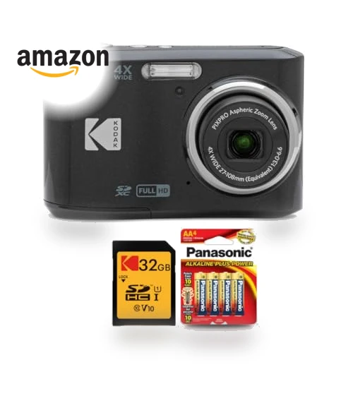 Friendly Zoom Digital Camera Bundle — Camera Gear, KODAK